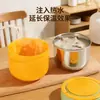Tazón de Sopa de Acero Inoxidable, Trabajadores de Oficina, Estudiantes, Termo Infantil, Cubiertos, Cuchara, Lonchera Térmica, Caja Bento, Taza de Desayuno