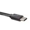 Cable de datos typec 50cm Auriculares Bluetooth Carga inalámbrica Cable distribuidor USB Typec Cable de carga TYPE-C negro y blanco