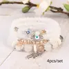Nuevo Pulsera Bohemia Ojo Mano Cruz Pulsera Comercio Exterior Exportación Pulsera Popular Mayoreo