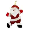 2026 Accesorios Navideños Transfronterizos de Tela Adornos de Muñeca Pequeña Muñeco Viejo Bailarín Muñeco de Muñeco de Nieve
