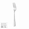 Juego de cubiertos serie 1010, incluyendo cucharas, tenedores y cuchillos para carne de acero inoxidable, para uso doméstico, cucharas para sopa, cucharas de postre y vajilla de hotel