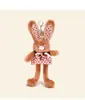 Chaveiro de Coelho Puxável Criativo e Caloroso, Pingente para Mochila, Brinquedo Fofo e Adorável para Alívio de Estresse, Presente, Venda por Atacado