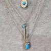 Cadena de suéter transfronteriza de Europa y Estados Unidos de alta gama para mujer, collar largo de moda de lujo ligero para otoño e invierno, decoraciones de nicho para combinar con todo