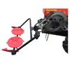 Cortador de disco manual agrícola, cortador de disco autopropelido, usado para recuperação de terras e capina em pomares de montanha acidentados
