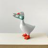 Pato imán transfronterizo adornos decorativos diseño pato imán almacenamiento de llaves adornos de arte creativo hogar