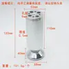 Patas de gabinete de aleación de aluminio patas de sofá patas de gabinete de acero inoxidable patas de muebles accesorios para patas de mesa de café de vidrio patas de cama patas de mesa mesa redonda