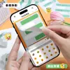 Nota de Pase de Nota de Burbuja Verde, Nota de Caja de Chat Creativa, Nota Pequeña, Material de Nota de Pase de Nota de Aspecto de Alta Calidad y Divertido