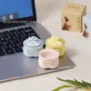 Frasco de Cerámica Tendencia Nacional Estilo Antiguo Botella Pequeña de Porcelana Bálsamo de Fragancia Sólida Diez Millas de Flores de Durazno Fragancia de Larga Duración Bálsamo de Fragancia Tradicional Venta al por Mayor