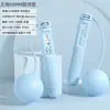 Cuerda para Saltar Inalámbrica con Peso para Fitness y Ejercicio de Pérdida de Peso, Conteo Profesional, Quema de Grasa, Adecuada para Estudiantes de Secundaria, Cuerda de Gravedad para Adultos