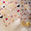 Cyansea Transfronterizo Popular Dibujos Animados Postre Gato y Oveja 3D Repujado Pegatinas para Uñas DIY Teléfono Ccd Pegatinas Decorativas