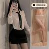 Lencería Sexy Erótica Uniforme Entrepierna Abierta Sin Quitar Talla Grande Bolsa de Lazo Cadera Suministros para Pareja Tentación Deseo Puro Dropshipping