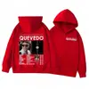 Sudaderas de Merchandising Quevedo Buenas Noches para Hombre y Mujer, Rapero Europeo Transfronterizo