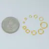 Anillo Cerrado de Plata de Ley S925 Anillo Abierto Joyería de Plata Accesorios DIY Pulsera Collar Cadena de Borla Anillo de Conexión Materiales Venta al por Mayor