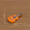 Miniaturas de Enfeites Artificiais, Instrumentos Musicais, Piano, Saxofone, Guzheng, Pipa, Erhu, Violino, Guitarra, Acessórios para Micro Paisagens