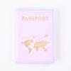 2023 Explosões transfronteiriças Plain Skin Sense PU Capa protetora para passaporte Porta-passaporte Porta-bilhete Passaporte em estoque Outlet de fábrica