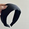 Blogger Mismo Estilo Algodón Espacial Diadema de Ala Ancha Simple Elegante Celebridad de Internet Diadema para Lavado de Cara Accesorios para el Cabello para Salir