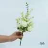 Flores Artificiales de Seda Rosas, Rosas Pequeñas de Primavera, Flores de Eucalipto Atadas a Mano, Flores Falsas, Arreglos Florales DIY Hechos a Mano, Decoraciones para Sala de Estar