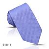 Corbata Rayada para Hombre Camisa Profesional de Negocios de Alta Gama Azul Azul Marino Anudada a Mano Corbata de 8cm Shengzhou Lista para Enviar