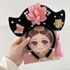 Banda para el cabello con bandera noble, accesorios para el cabello de palacio antiguo, tocados, diadema para niñas, tarjeta para el cabello, ropa Han antigua