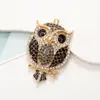 Transfronteiriço Novo Fofo Strass Coruja DIY Acessórios de Joia Pingente Liga de Zinco Animal Acessórios de Saída de Ar