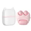 Dispositivo de massagem com rolo de gelo transfronteiriço para uso doméstico, dispositivo de beleza para lifting facial e rejuvenescimento da pele, pequeno mini massageador facial