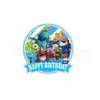 Decoraciones de Fiesta de Cumpleaños de Monstruos S.A. de Dibujos Animados Banderines y Banderas para Colgar Decoraciones de Fiesta de Cumpleaños para Niños
