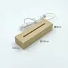 Bola de Cristal Base de Madera para Luz Nocturna Luz Cálida Lámpara de Escritorio LED Enchufable USB Luz Blanca Base Luminosa Base Redonda para Lámpara De Zhuzhu