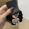 Nova Pérola de Amor Círculo Intestinal Pequeno Corda de Cabelo Bolas Simples de Menina Alta Elasticidade Rabo de Cavalo Cabeça Elegante Título