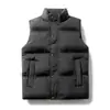 Chaleco de Moda para Hombre 2026 Exclusivo de Exportación con Algodón Relleno, Forro de Felpa, Engrosado, Cortavientos, Impermeable y Ropa de Abrigo Cálida