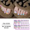 Pegatinas de Manicura de Verano Transfronterizas Nuevas Pegatinas para Pies Impermeables Teñido Arcoíris Polvo de Cebolla Brillo Pegatinas para Uñas de los Pies Pegatinas Personalizadas para Uñas