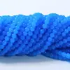 Shuiyunge joyería vidrio color sólido imitación calcedonia cuentas redondas diy pulsera joyería semiacabado cuentas sueltas accesorios al por mayor