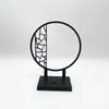 Decoración de Pantalla Retro Estilo Chino, Mini Jarrón de Plástico Nórdico, Planta en Maceta Creativa para Entrada de Patio, Accesorio de Fotografía de Escritorio