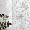 Cortinas Românticas de Renda Transparentes Estilo Francês para Sala de Estar Varanda, Novas Cortinas de Janela Bordadas 3D com Design Completo de Flor de Pera, Podem Ser Cortadas Separadamente