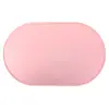 Mantel Individual Ovalado de Silicona para Mascotas, Seguro y Ecológico, Antideslizante, Duradero, Suministros para Mascotas, Mantel Individual de Silicona
