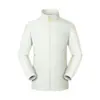 Chaqueta ligera de exterior con cuello alto, chaqueta de trabajo en equipo con logo estampado, ropa de trabajo impermeable