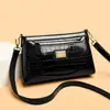 Bestseller transfronterizo, bolso de hombro de moda estilo europeo y americano, bolso de mano de gran capacidad, bolso de cuero suave, bolso cruzado para mujer