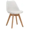Cadeira de Estilo Nórdico com Encosto, Design Simples para Escritório, Casa, Quarto, Banqueta de Maquiagem, Conjunto de Mesa e Cadeira, Banqueta de Madeira Maciça, Cadeira de Jantar, Cadeira de Computador