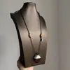 Nuevo Collar con Colgante de Petaca de Vino Estilo Chino, Cadena de Cuello Vintage de Alta Gama Exquisita, Collar Versátil de Moda Personalizado Estilo Nacional