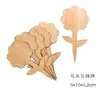 Etiquetas de Bambu para Jardinagem, Etiquetas de Plantas Suculentas, Placas de Bambu para Solo, Marcadores de Paisagismo, Canetas Marcadoras, Formato de Coruja
