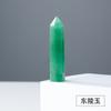 Venta caliente transfronteriza de piedra de ojo de tigre de cristal blanco púrpura rosa natural de 1-1,2 cm de diámetro, columna de seis puntas de una sola punta, adornos de escritorio DIY