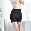 Pantalones moldeadores de cintura alta con encaje fino para mujer, pantalones de seguridad que realzan el cuerpo y moldean la cadera, leggings antiexposición sin costuras de seda de hielo