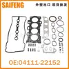 Adecuado para Toyota 1ZZ número de artículo. 04111-22152 04111-22561 kit de reparación de motor junta de cilindro