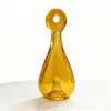 DIY Cuentas de Aromaterapia Cuentas de Perfume Vidrio de Colores Gota de Agua Botella de Aceite Esencial Colgante de Botella de Vidrio Adorno Aromaterapia de Vidrio
