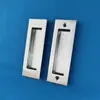Alça de porta de armário oculta espessa de aço inoxidável alça oculta acessórios de ferragens para móveis alça embutida invisível