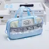 Estojo de Lápis Grande Capacidade Star Kitty, Bolsa de Papelaria Portátil Estilo Ins com Renda Doce, Alto Valor Estético, Bolsa de Armazenamento com Design Único