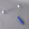 Rodillo adherente para polvo papel de limpieza de polvo tipo desprendible rueda de rodillo sala limpia 8 pulgadas 12 pulgadas 30 cm rollo de papel PE mango 6 pulgadas
