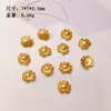 Acessórios de patch banhados a prata s925 nove braceletes de moeda de Raposa, colares, acessórios de pulso, semiacabados para DIY