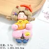 Mediano, Grande, Pequeño, Accesorios de Resina para Niña con Patrón Lindo, Pegamento de Crema para Accesorios de Cabello DIY, Diadema, Funda para Teléfono Móvil, Joyería Magnética para Refrigerador