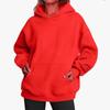 Comercio Exterior Transfronterizo Amazon Sudadera para Mujer Color Sólido Manga Caída con Capucha Fabricante Venta al por Mayor XS a 3XL Stock Disponible