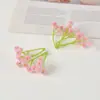 Acessório de Cabelo Gipsofila Estilo Celebridade Grampo de Cabelo Grampo de Cabelo DIY Materiais Artesanais Flor de Cabeça para Vestido Pintado a Óleo de Princesa